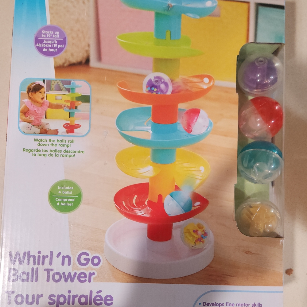 Whirl'n Go Ball Tower - Multicolor